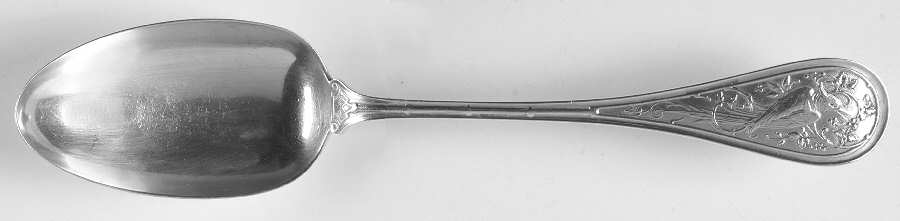 Bird (Sterling, 1865) Tablespoon (Serving Spoon)