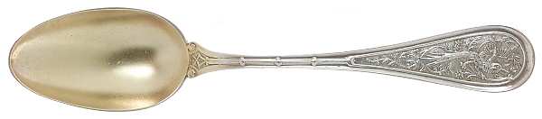 Bird (Sterling, 1865) Five O'Clock Teaspoon