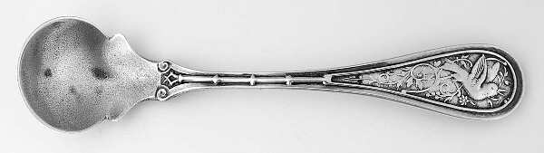 Bird (Sterling, 1865) Master Salt Spoon