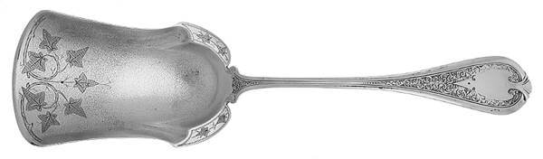 Florentine (Sterling, 1870, no monogram) Cracker Spoon