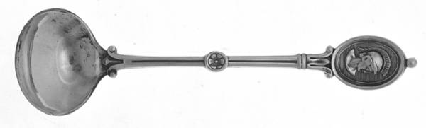 Medallion (Sterling, 1862) Master Salt Spoon