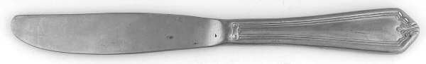 Grecian Modern Hollow Butter Spreader (Stainless)