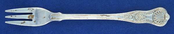 Kings (Silverplate) Cocktail/Seafood Fork