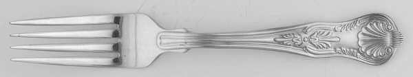 Kings (Silverplate) Fork