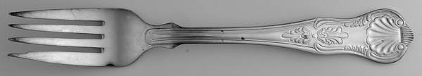 Kings (Silverplate) Individual Salad Fork