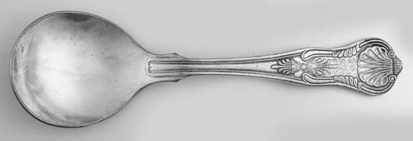 Kings (Silverplate) Round Bowl Soup Spoon (Cream Soup)