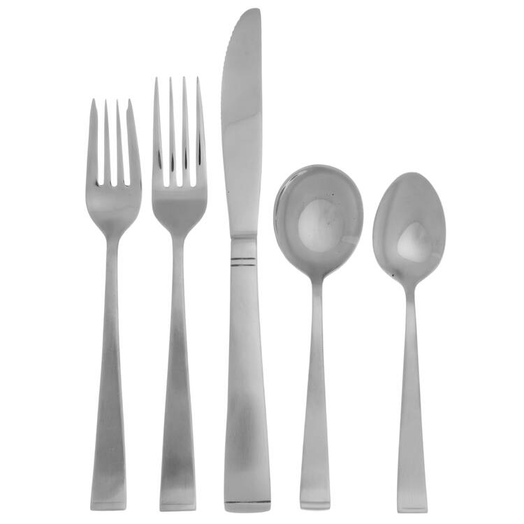New Charm (Stainless) 5 Piece Place Setting