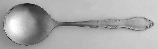 WOF4 (STAINLESS) Round Bowl Soup Spoon (Cream Soup)