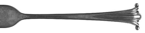 English Onslow (Sterling) Master Salt Spoon