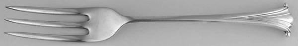 English Onslow (Sterling) 3-Tine Salad Fork