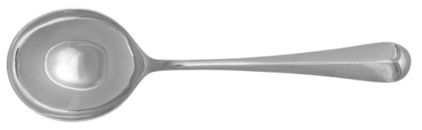 Queen Anne (Silverplate) Round Bowl Soup Spoon (Gumbo)