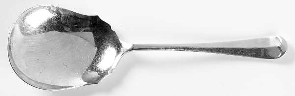 Queen Anne (Silverplate) Solid Salad Serving Spoon