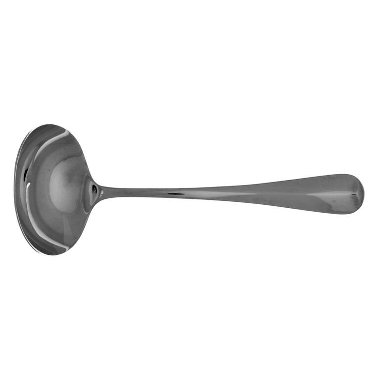 Rib Rat Tail (Sterling) Solid Piece Cream Ladle