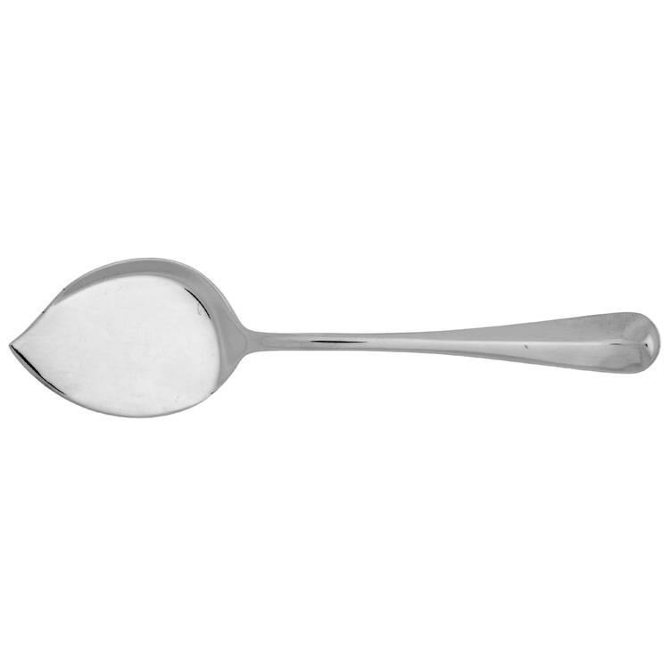 Rib Rat Tail (Sterling) Large Solid Jelly Server