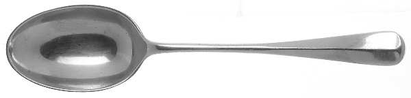 Rib Rat Tail (Sterling) Teaspoon