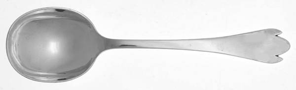 Stuart Trifid (Sterling) Round Bowl Soup Spoon (Cream Soup)