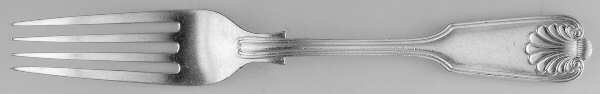 Thread & Shell (Silverplate) Fork