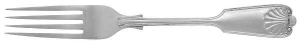 Thread & Shell (Silverplate) Fork