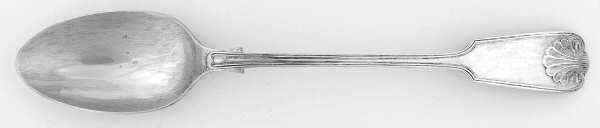 Thread & Shell (Silverplate) Solid Platter Spoon