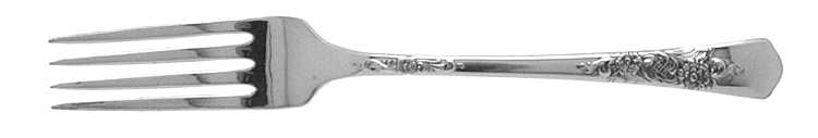 Wood Rose (Silverplate, 1950) Fork
