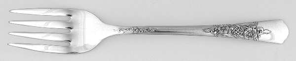 Wood Rose (Silverplate, 1950) Individual Salad Fork