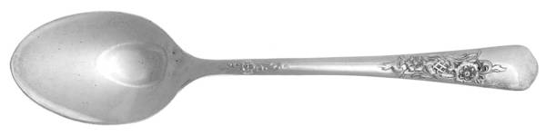 Wood Rose (Silverplate, 1950) Demitasse Spoon