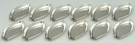 Sterling Hollowware Set of 12-2" Ashtray