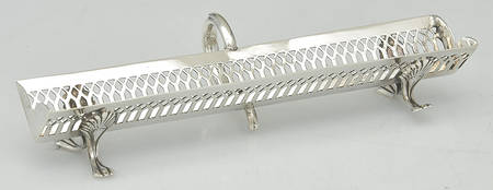 Sterling Hollowware Sugar Cube Holder