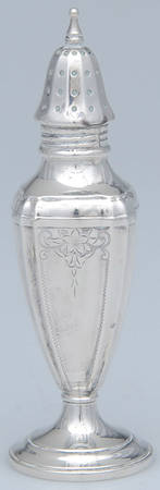 Sterling Hollowware Weighted Salt Shaker