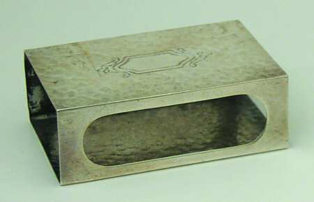 Sterling Hollowware Match Box Case
