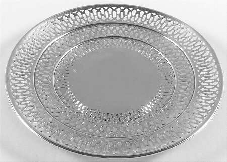 Sterling Hollowware Small Sterling Sandwich Plate