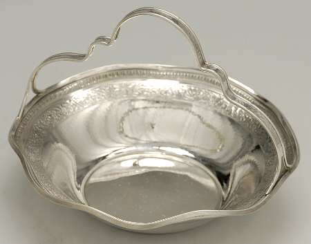 Sterling Hollowware 5" Handled Bon Bon Bowl
