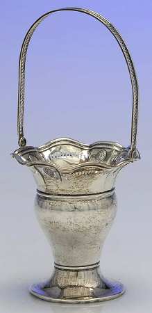 Sterling Hollowware 3" Candy/Nut Basket