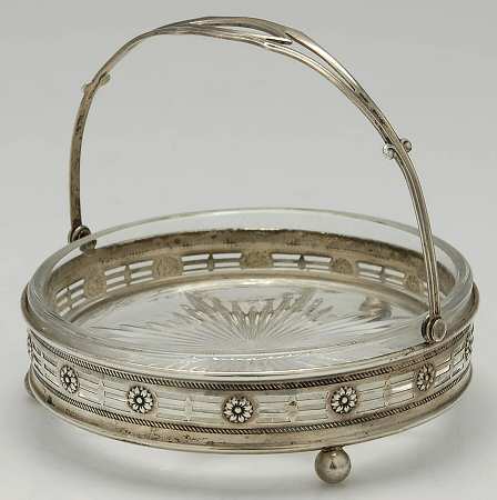 Sterling Hollowware Wine Bottle Coaster