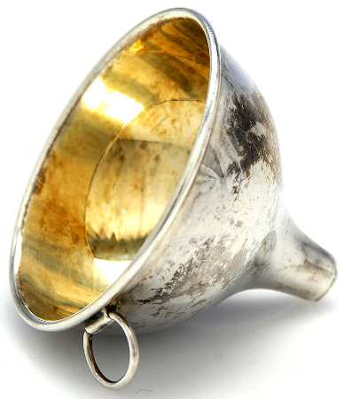 Sterling Hollowware Hip Flask Funnel