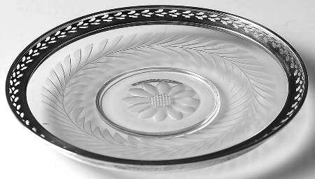 Sterling Hollowware Saucer (No Indentation)