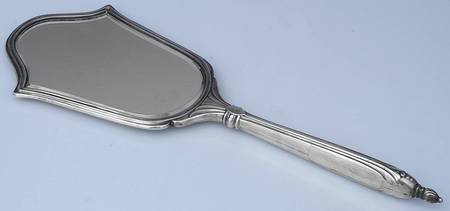 Sterling Hollowware Mirror with Handle