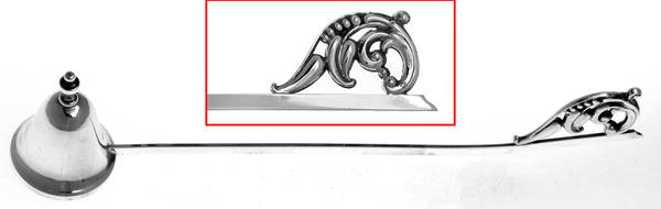 WSC4 (STERLING) Candle Snuffer with Sterling Implement