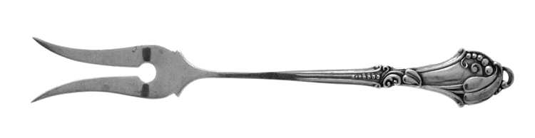 WSC4 (STERLING) Cocktail/Seafood Fork