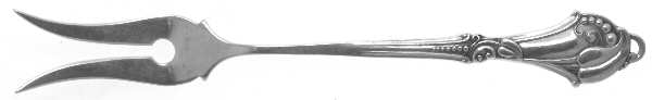 WSC4 (STERLING) Lemon Fork by Webster Co