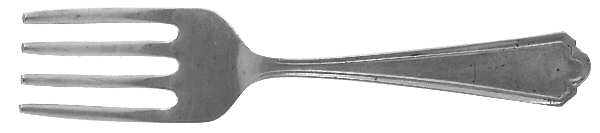 WSC7 (STERLING) Baby Fork