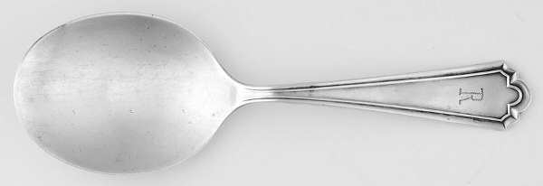 WSC7 (STERLING) Spoon-Baby/Straight Handle