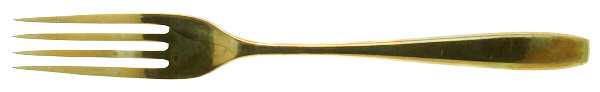 Golden Autumn Symphony (Gold Electroplate) Fork