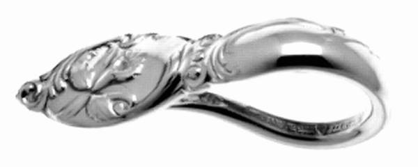 Enchanting Orchid (Sterling, 1950) Napkin Clip