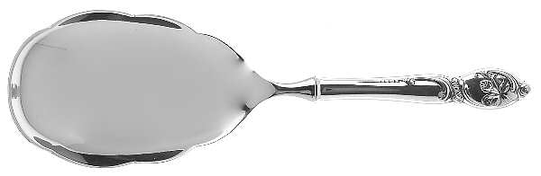 Enchanting Orchid (Sterling, 1950) Rice Spoon-Stainless Bowl