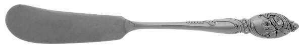 Enchanting Orchid (Sterling, 1950) Flat Handle Butter Spreader