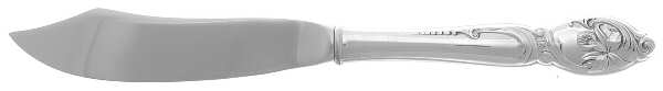 Enchanting Orchid (Sterling, 1950) Individual Fish Knife with Stainless Blade
