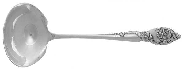 Enchanting Orchid (Sterling, 1950) Solid Gravy Ladle
