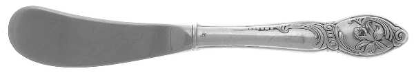 Enchanting Orchid (Sterling, 1950) Butter Spreader Hollow Hdl-Paddle/Stainless Blade