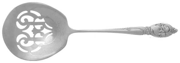 Enchanting Orchid (Sterling, 1950) Tomato Server, Solid Piece